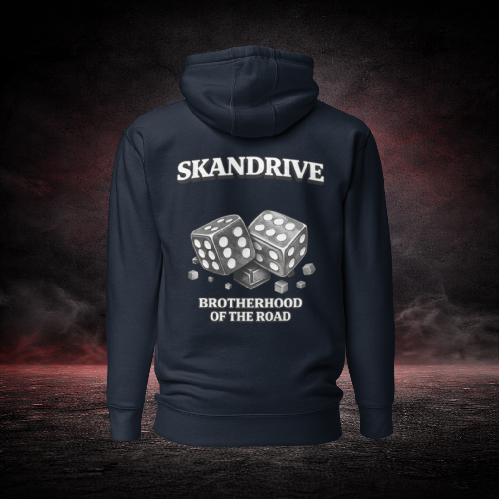 HOODIE - BROTHERHOOD OF THE ROAD (BLACKWHITE)