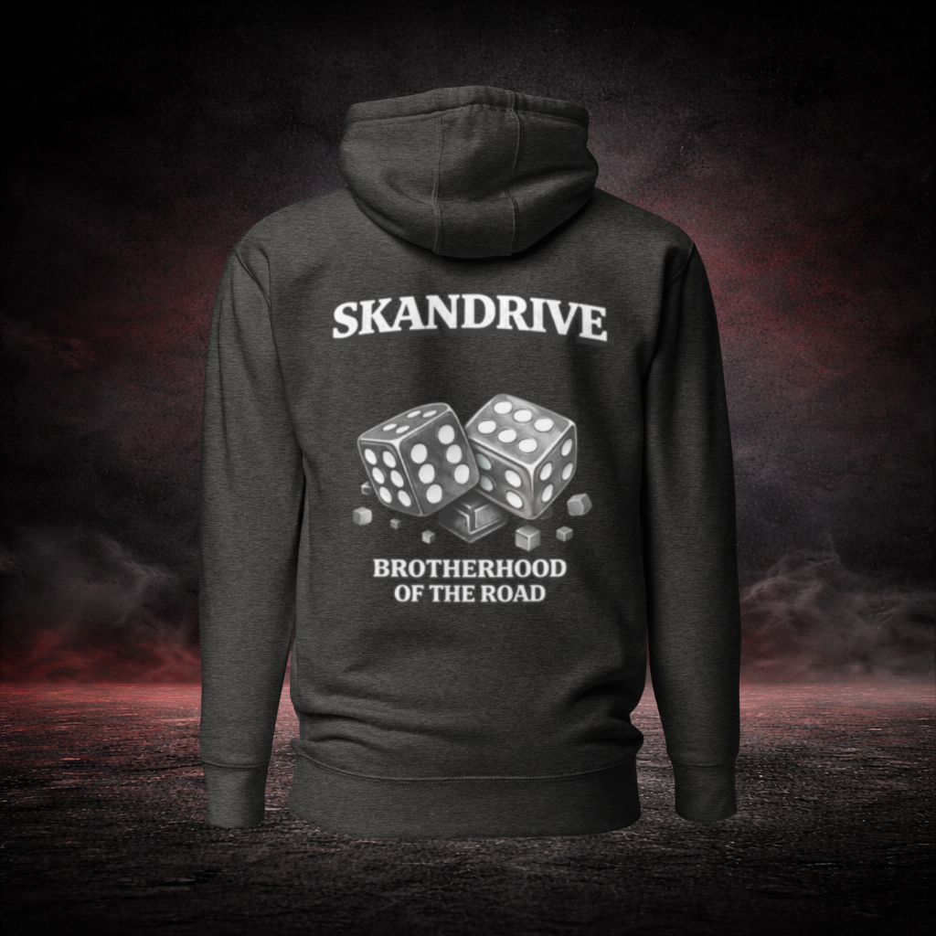 HOODIE - BROTHERHOOD OF THE ROAD (BLACKWHITE)