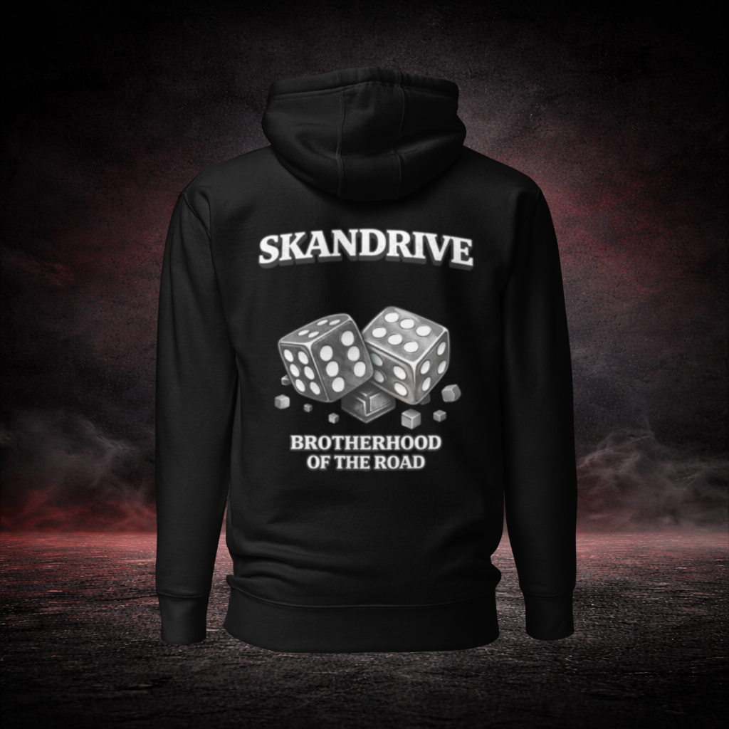 HOODIE - BROTHERHOOD OF THE ROAD (BLACKWHITE)
