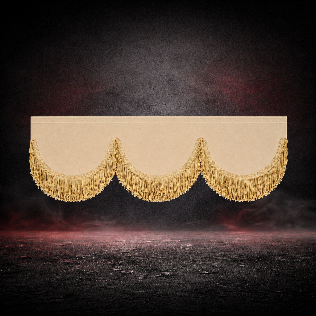 BEIGE CURTAIN SET