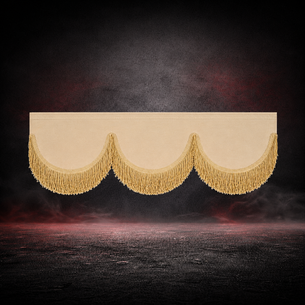 BEIGE CURTAIN SET