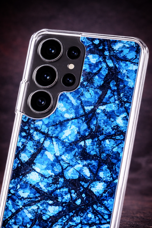 DANISH PLUCHE BLUE CASE SAMSUNG