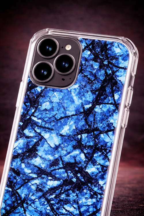 DANISH PLUCHE BLUE CASE IPHONE