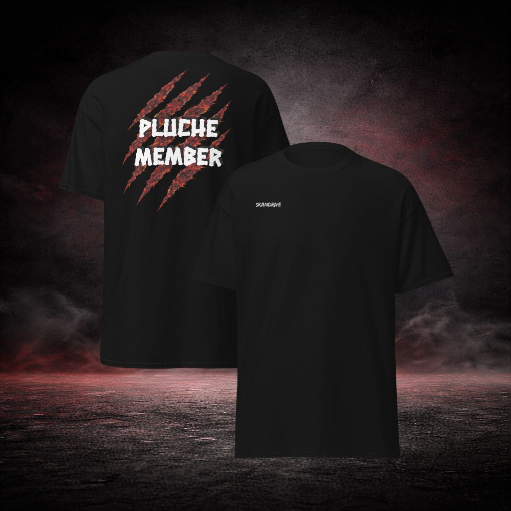T-SHIRT - PLUCHE MEMBER RED