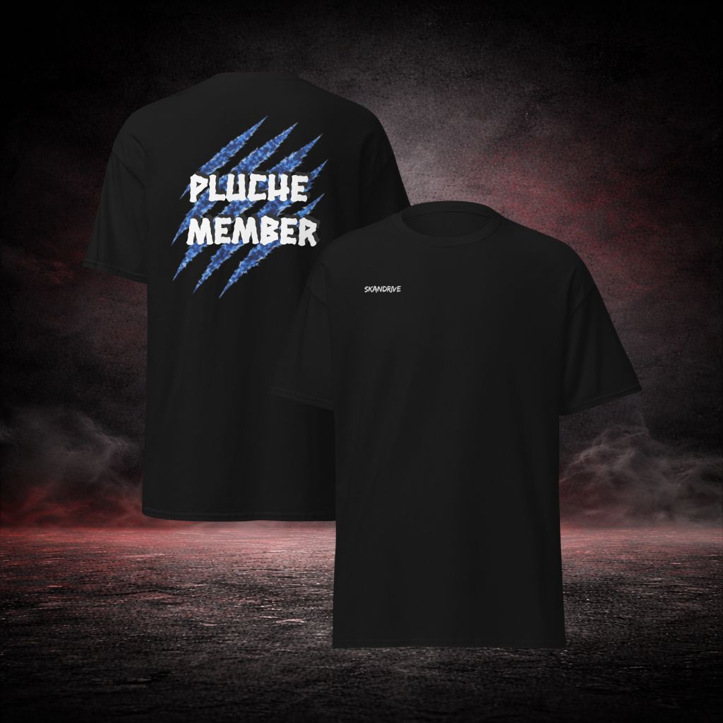 T-SHIRT -PLUCHE MEMBER BLUE