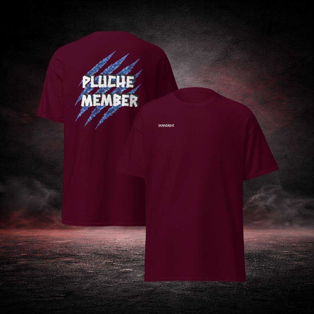 T-SHIRT -PLUCHE MEMBER BLUE