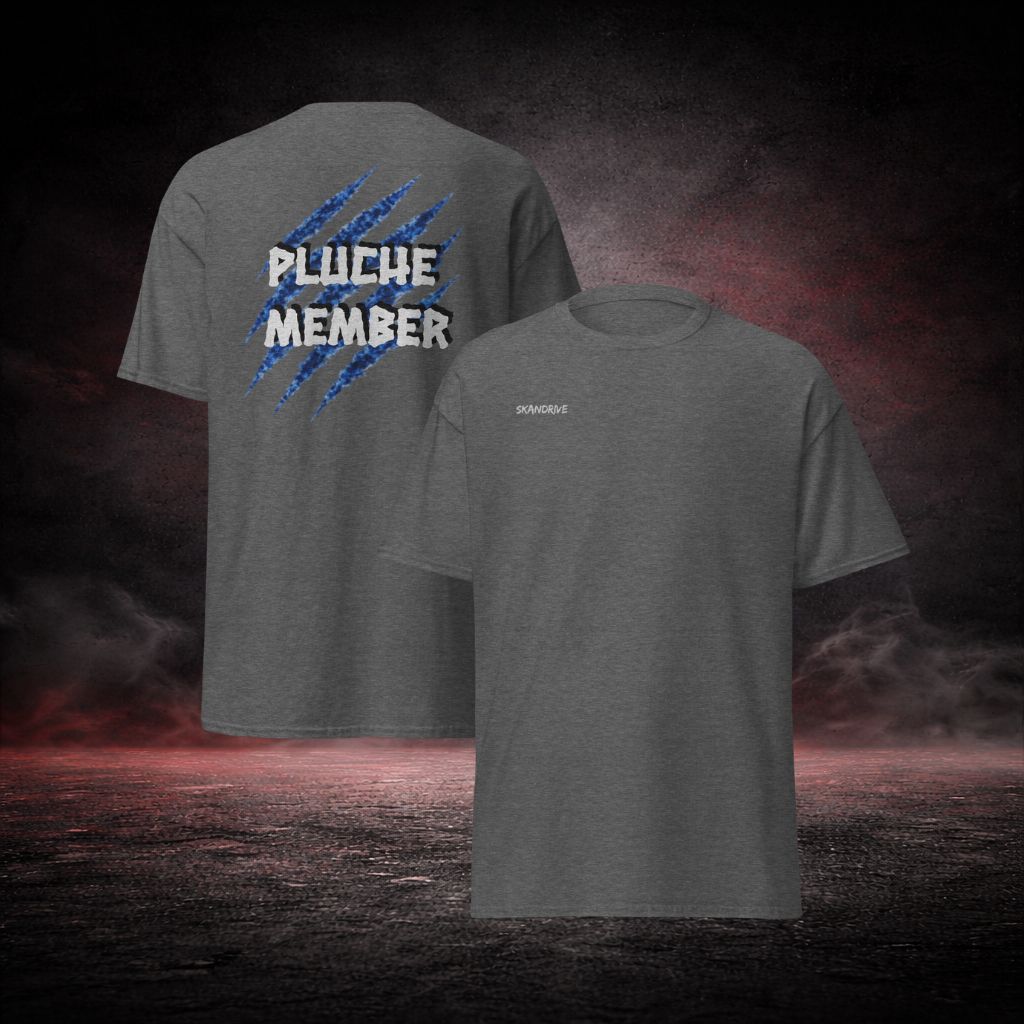 T-SHIRT -PLUCHE MEMBER BLUE