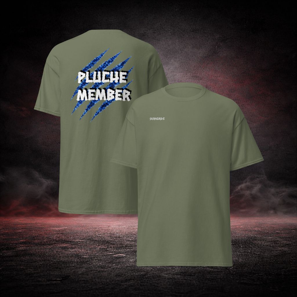 T-SHIRT -PLUCHE MEMBER BLUE