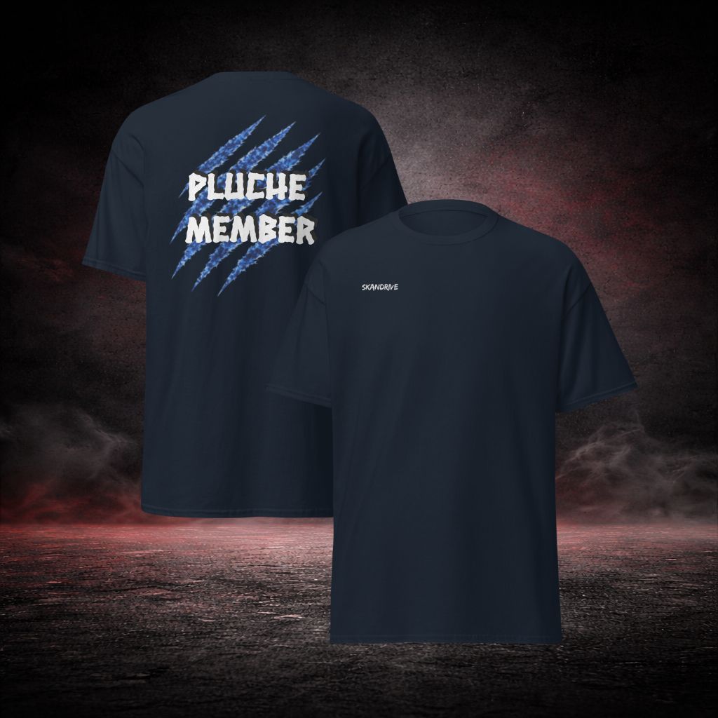 T-SHIRT -PLUCHE MEMBER BLUE