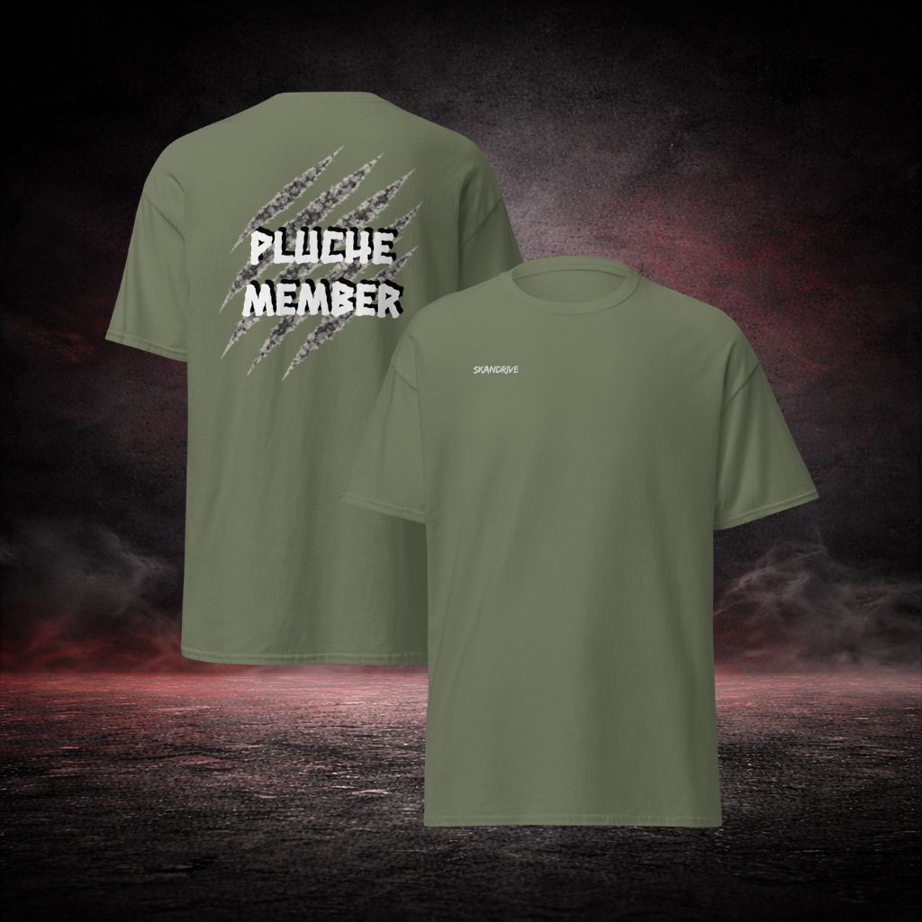 T-SHIRT - PLUCHE MEMBER GREY