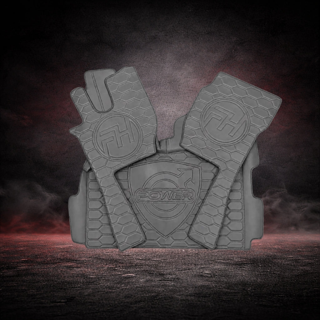 Truck Floor Mat Set Leather With logo