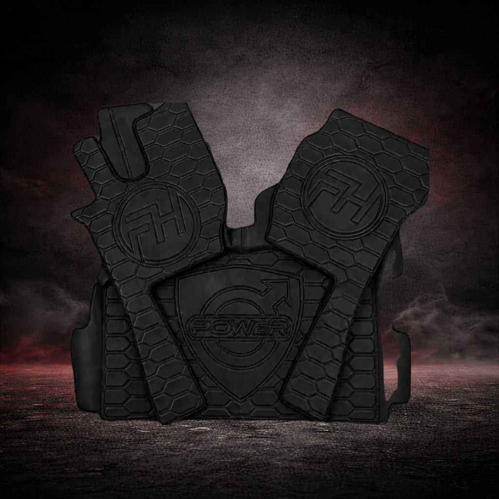 Truck Floor Mat Set Leather With logo