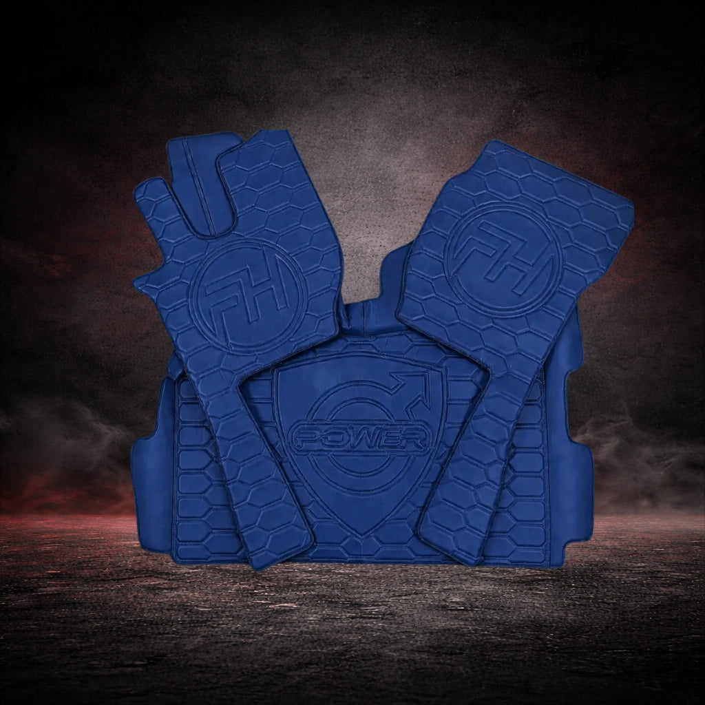 Truck Floor Mat Set Leather With logo
