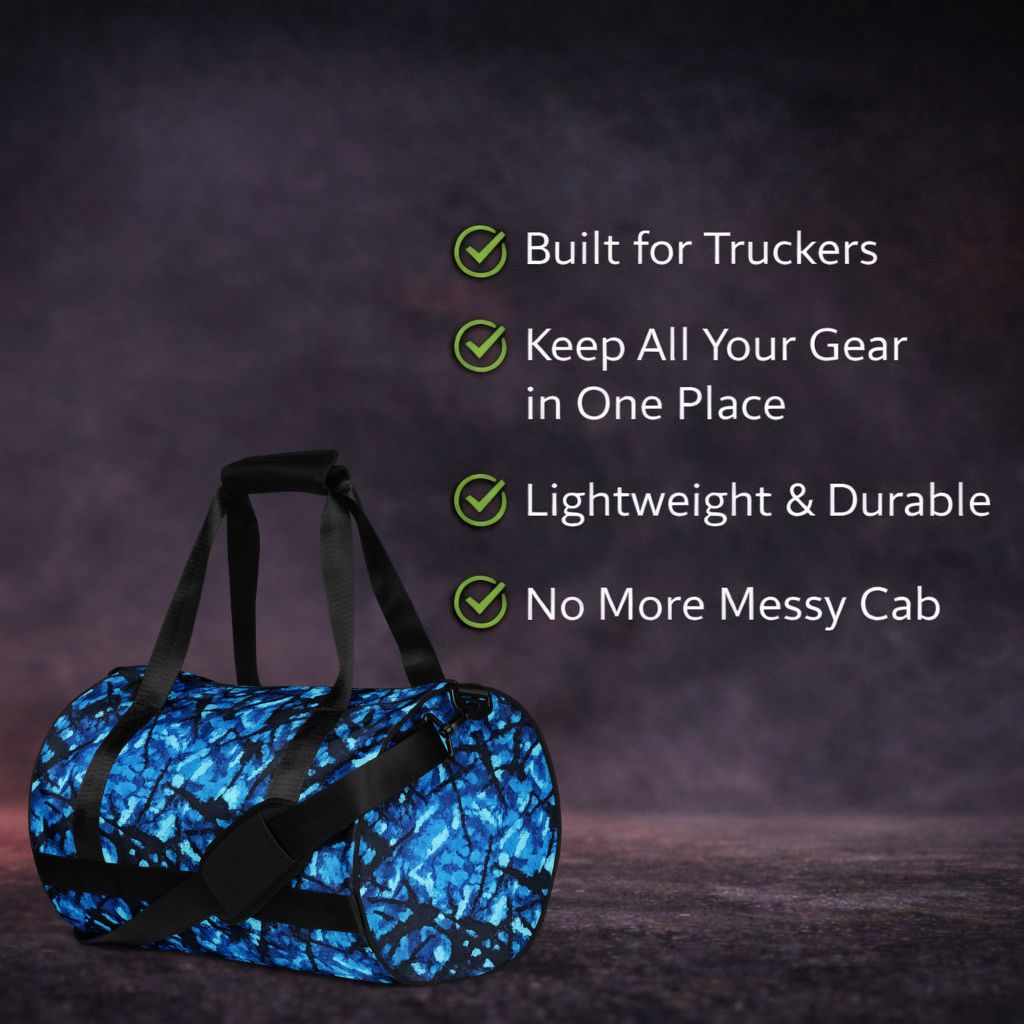 DANISH PLUCHE TRAVELBAG BLUE