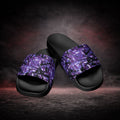 WOMAN SLIDES - DANISH PLUCHE PURPLE