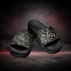 SLIDES - DANISH PLUCHE GREY