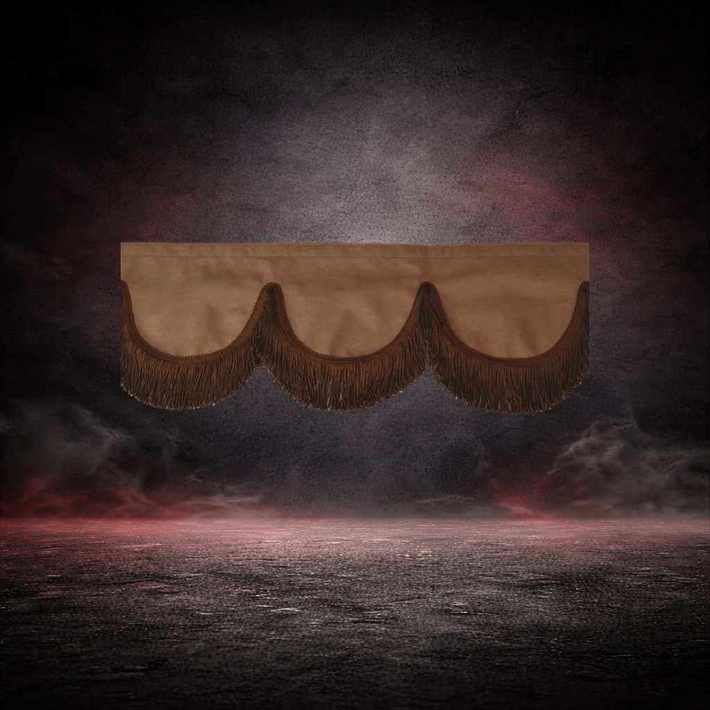 BROWN CURTAIN SET