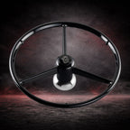 3-Spoke Steering Wheel for Scania R Series Steamline & NextGen | Black with Griffin Logo