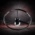 3-Spoke Steering Wheel for Scania R Series Steamline & NextGen | Black with Vabis Logo