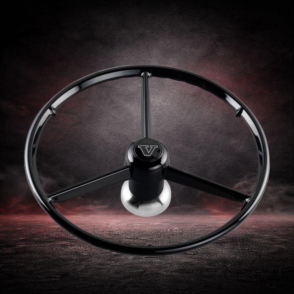 3-Spoke Steering Wheel for Volvo FH4 & FH4B | Black