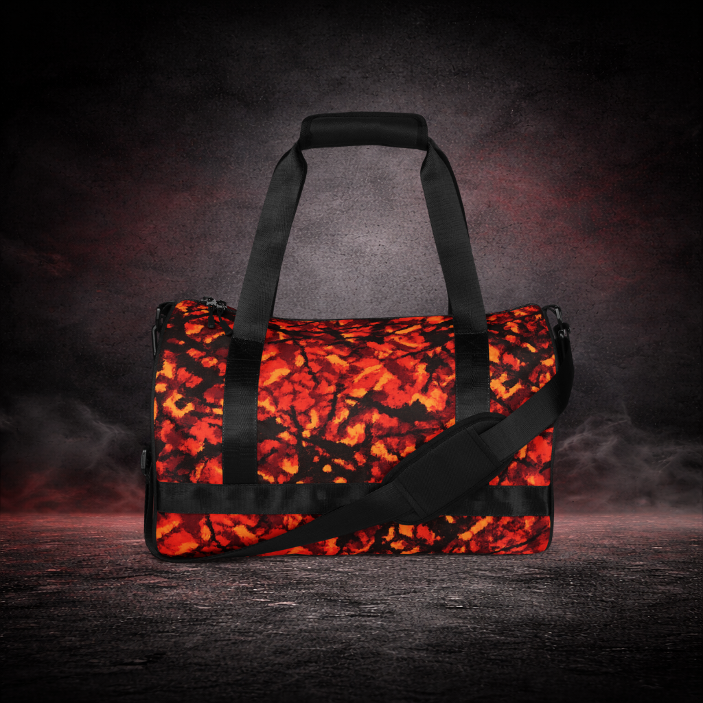 DANISH PLUCHE TRAVELBAG RED