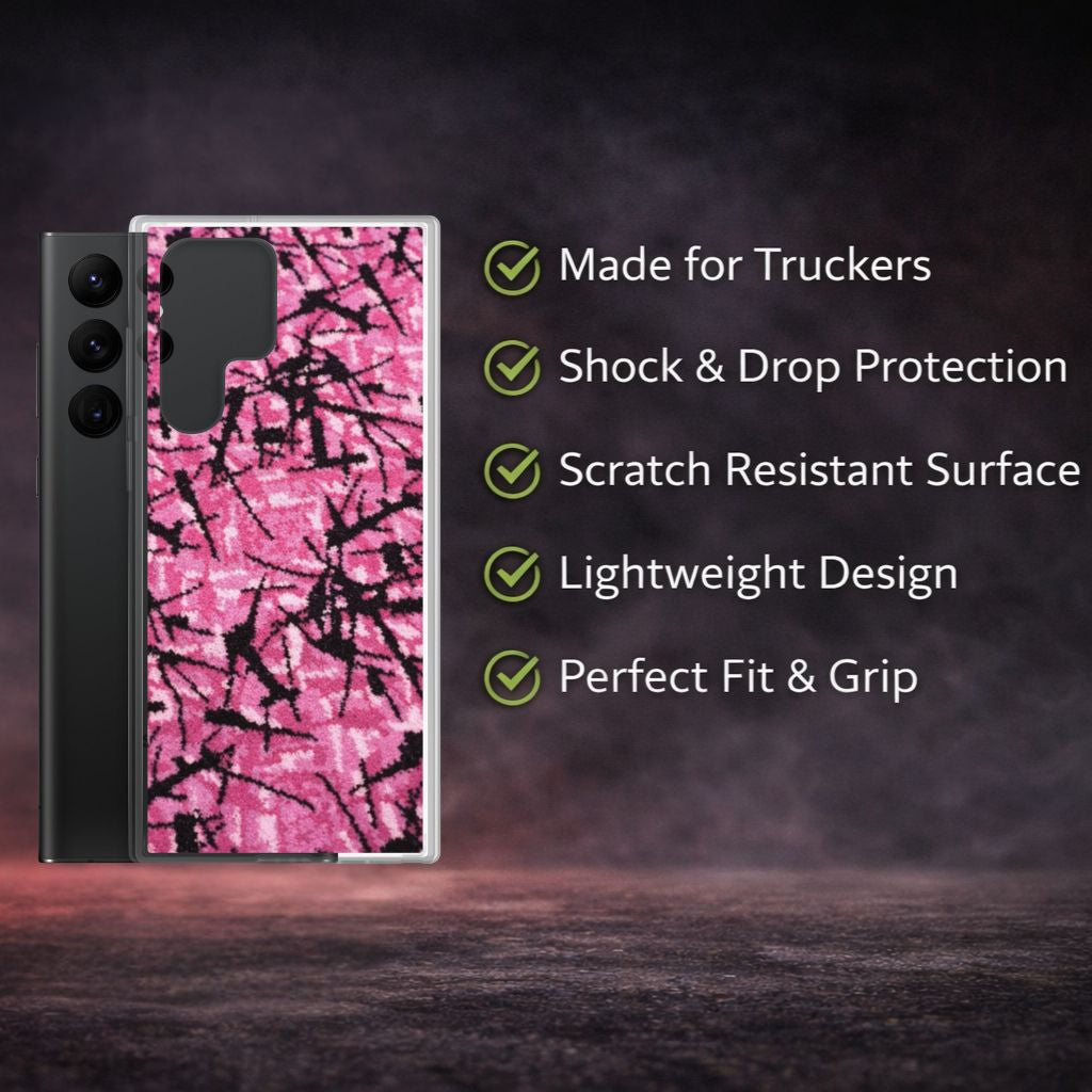 DANISH PLUCHE PINK CASE SAMSUNG