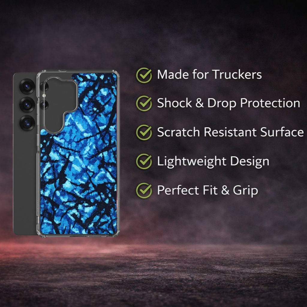DANISH PLUCHE BLUE CASE SAMSUNG