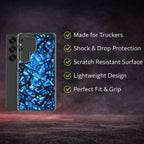 DANISH PLUCHE BLUE CASE SAMSUNG