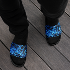 SLIDES - DANISH PLUCHE BLUE