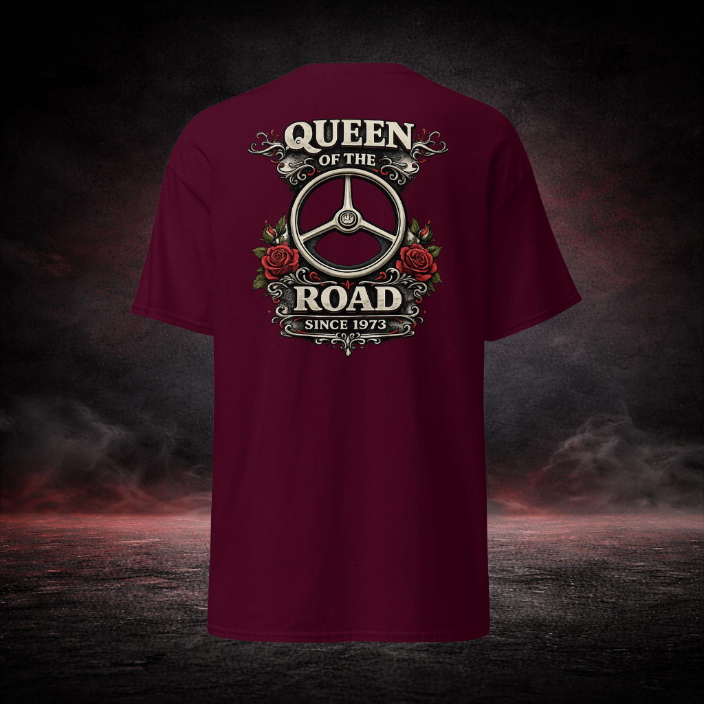 WOMAN T-SHIRT - QUEEN OF THE ROAD