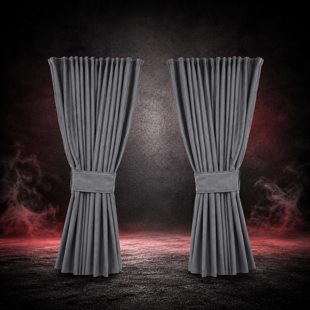 GRAY CURTAIN