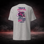 WOMAN T-SHIRT- TRUCK DRIVER GIRL