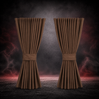 BROWN CURTAIN