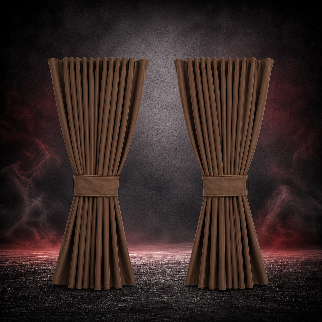 BROWN CURTAIN