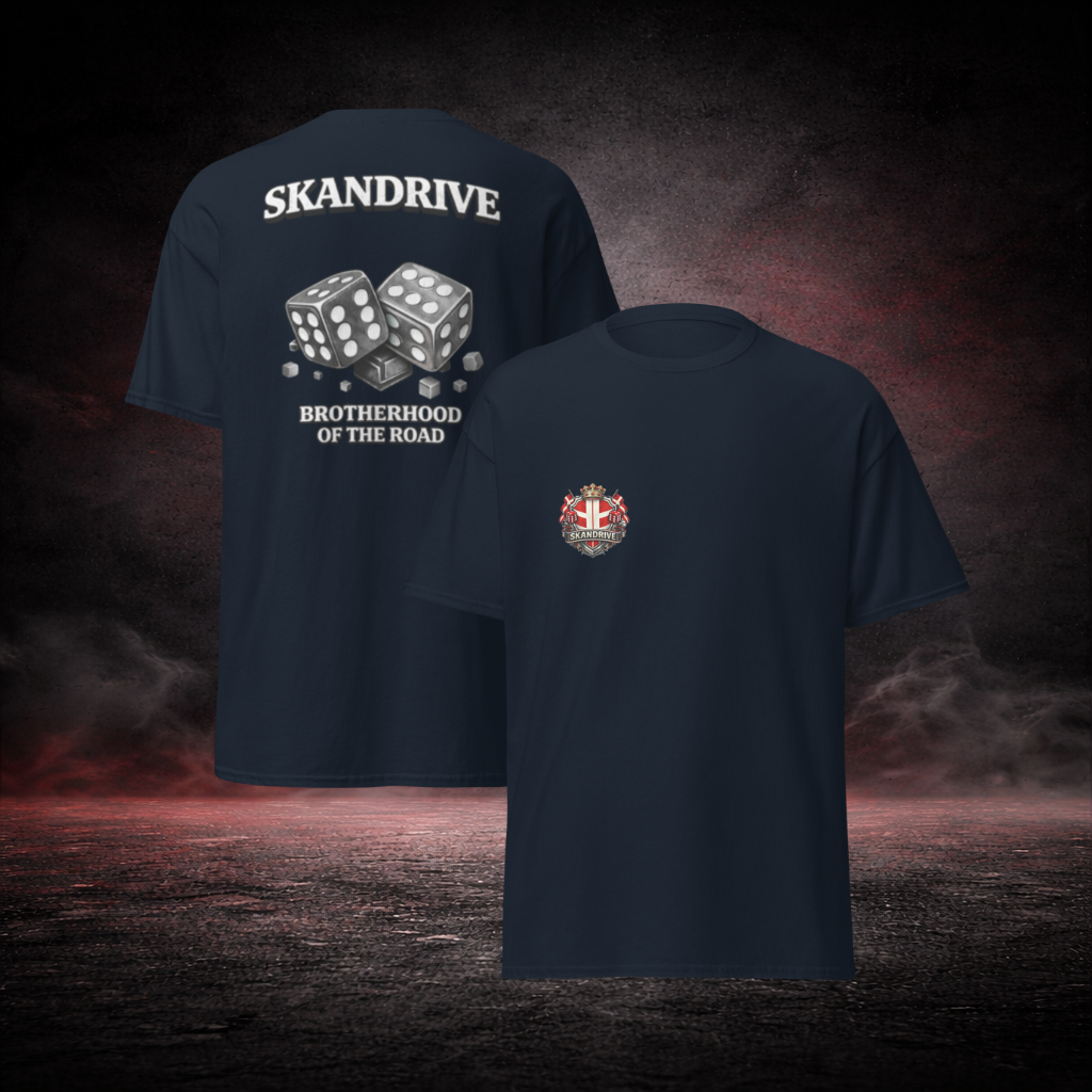 T-SHIRT - BROTHERHOOD OF THE ROAD (BLACKWHITE)