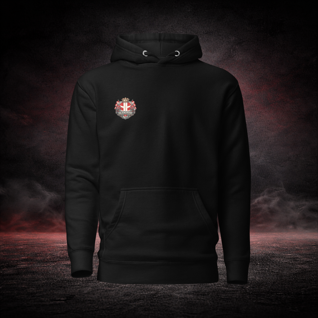HOODIE - DANISH STYLE RED