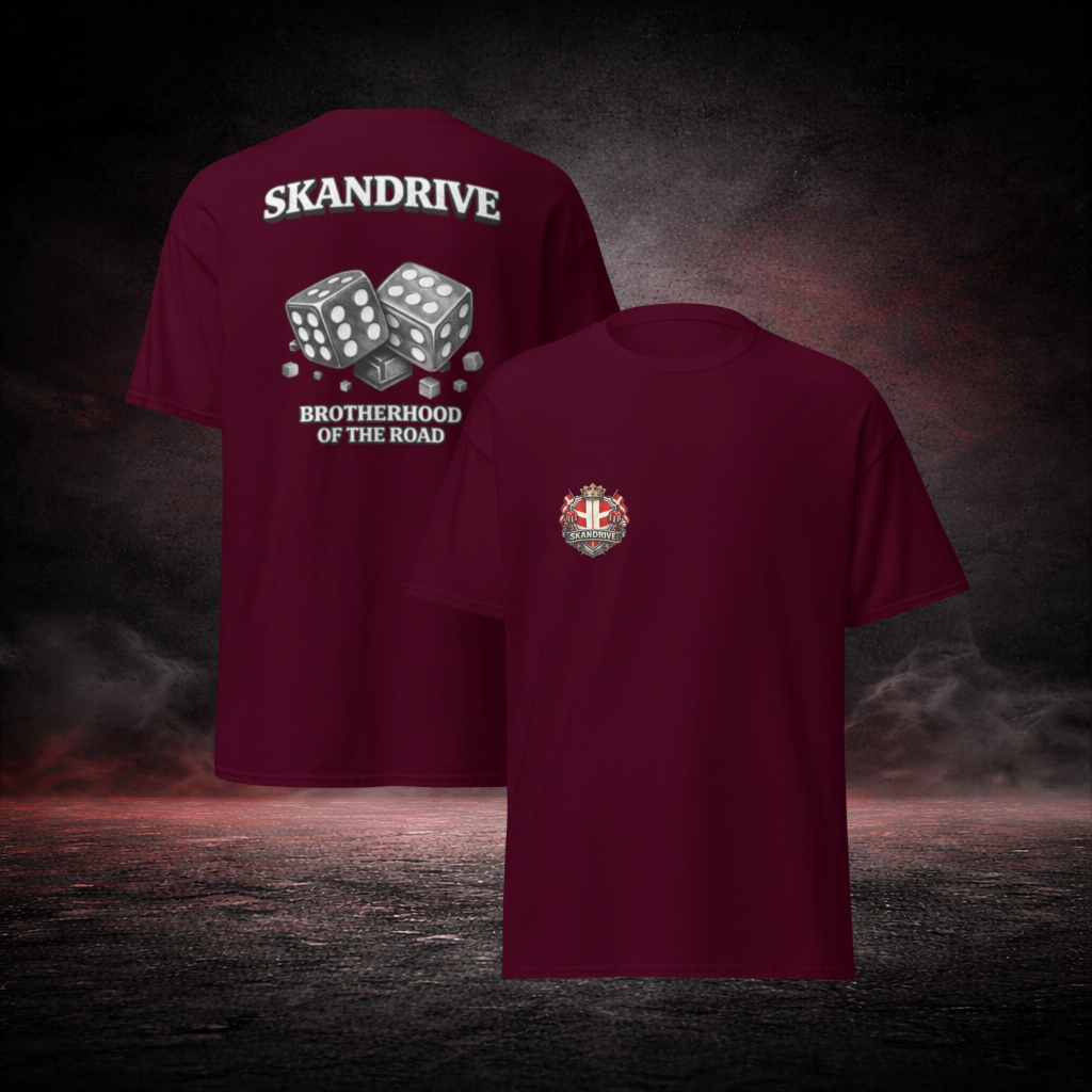 T-SHIRT - BROTHERHOOD OF THE ROAD (BLACKWHITE)